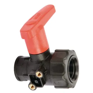 Ball valve 2-way with extension 1 1/4 45511105A Arag