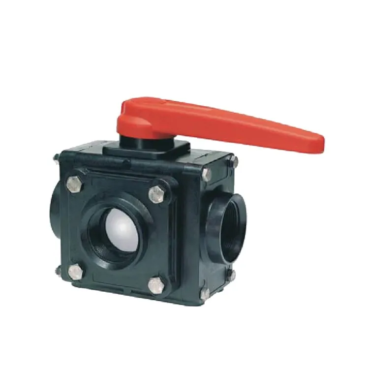 Ball - valve 4-way 2 M 453247E77 Arag