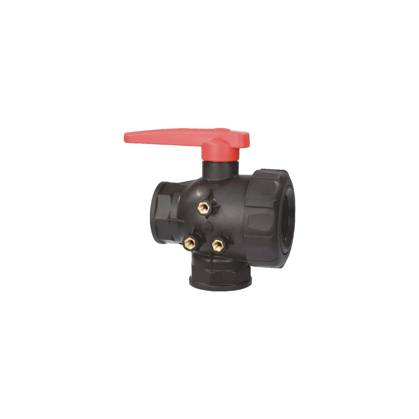 Ball valve 1 1/2 Viton seal 3-way 45531116V Arag