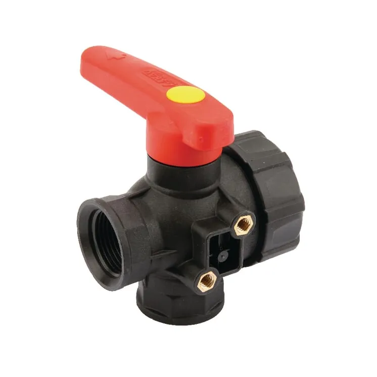 Ball valve 1 Continuous 3-way 45531114 Arag 4542234H 454234H