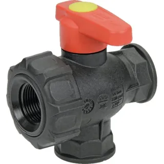 Ball valve 3/4 Continuous 3-way 45531113 Arag 4542233H 454233H