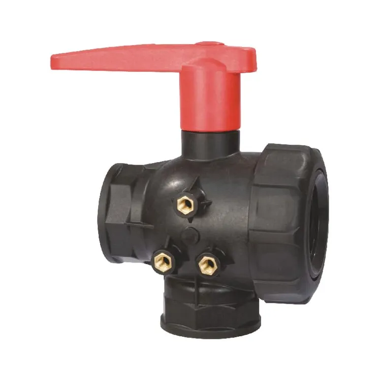 Ball valve 2 - interrupted, long handle 3-way 45521117A Arag