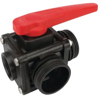 Ball valve T9 3 Way 453017000 Arag