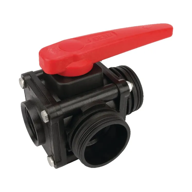 Ball valve T9 3 Way 453017000 Arag