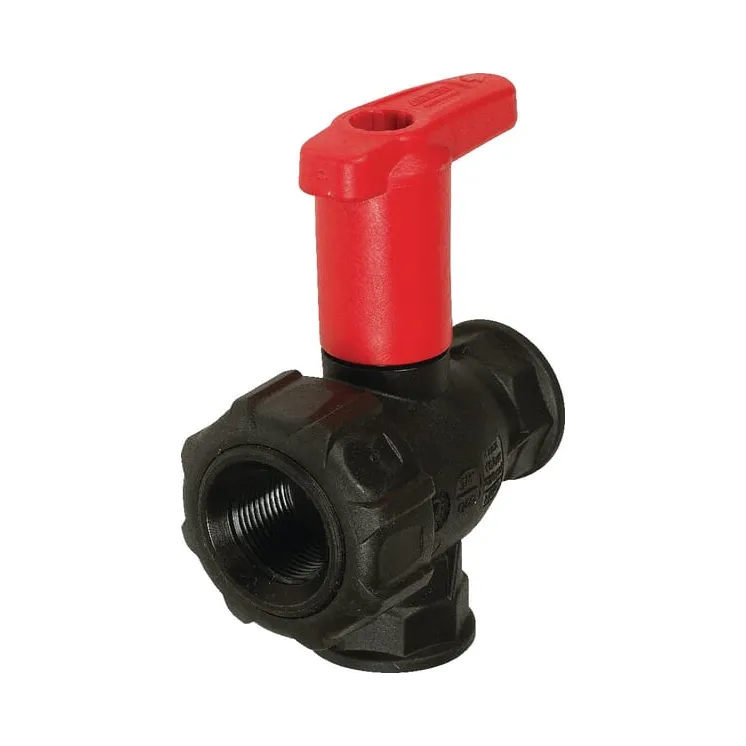 Bumbu vārsts 3/4 - pārtraukts, garais rokturis 3-ceļi 45521113A Arag
