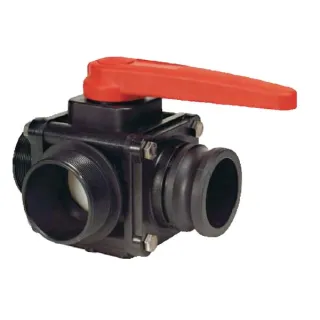 Ball - valve 3 ways 1 1/2 M 453015H66 Arag