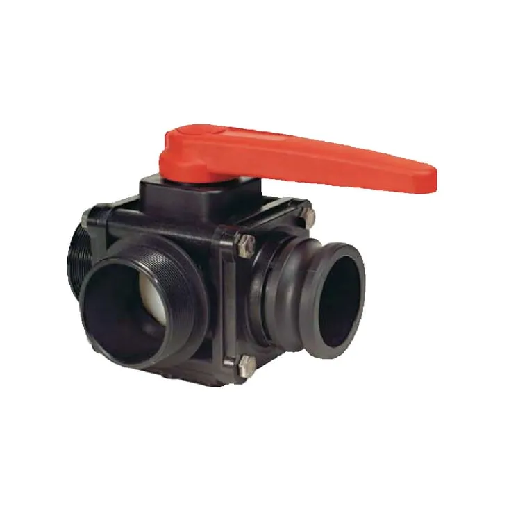 Ball - valve 3 ways 1 1/2 M 453015H66 Arag