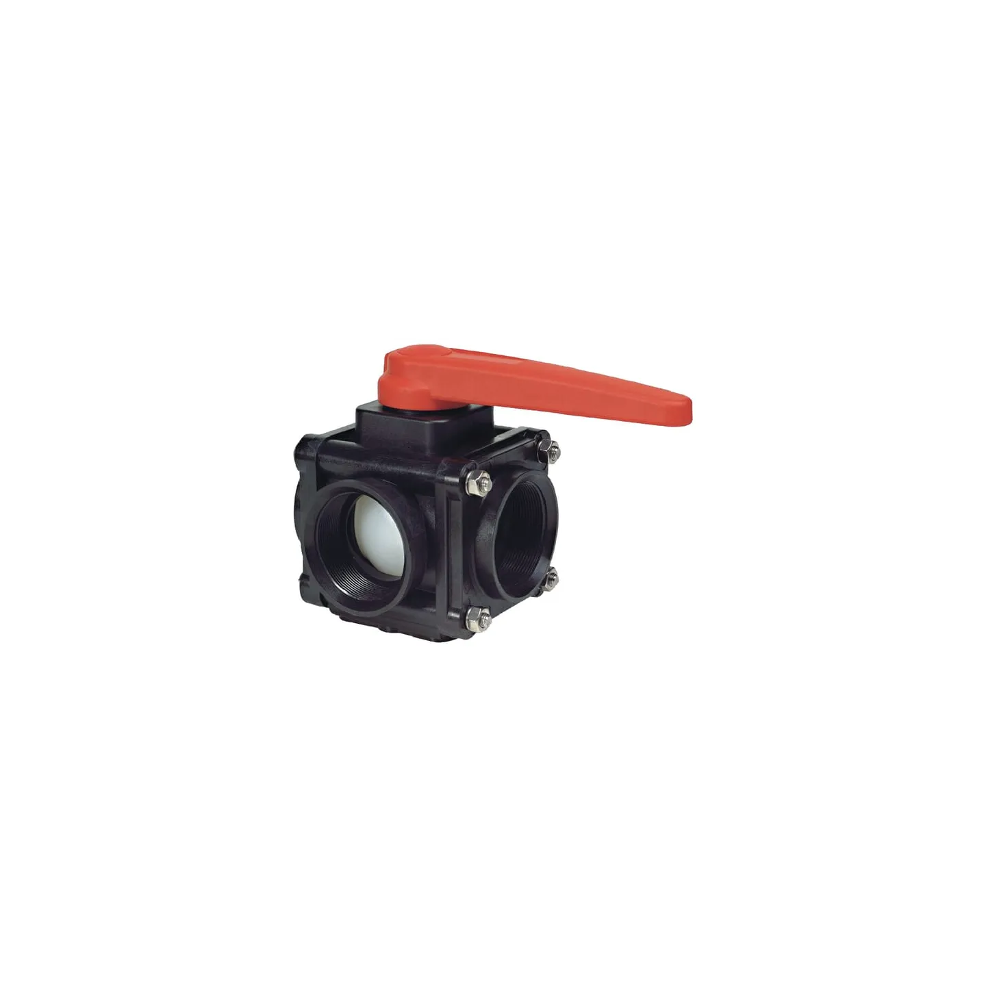 Ball valve 3 way 2F 453216A77 Arag