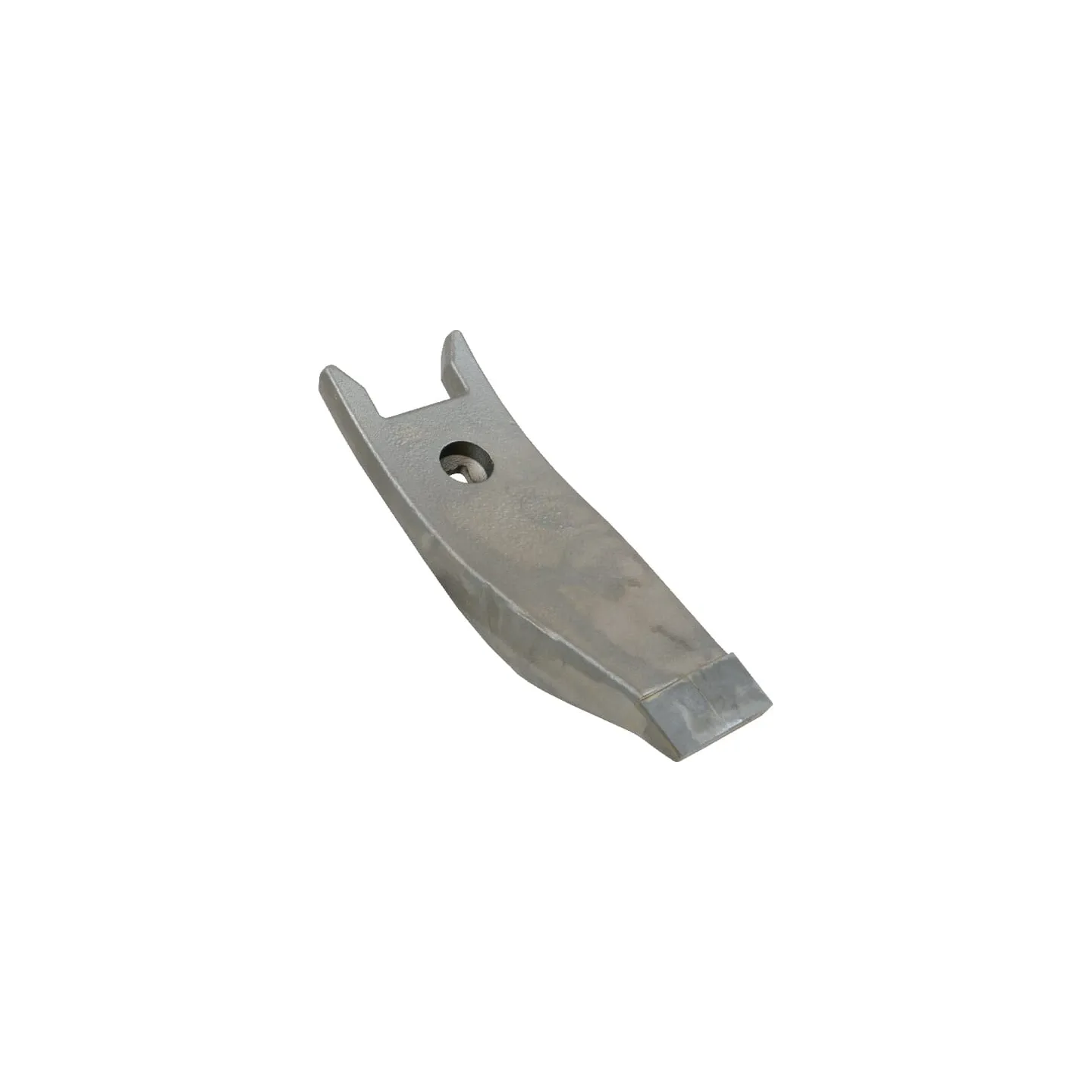 Kultivatora punkts 255x80x18mm, ciets, izliekts, 1 caurums, piemērots Horsch 00311069N AGRA LV