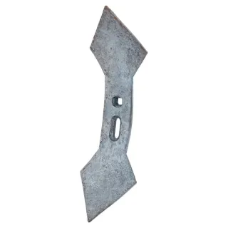 Cultivator point 430x136x19mm, reversible, curved, 2 hole 5140929941 AGRA LV