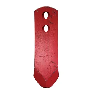 Kultivatora punkts 270x80x12mm, izliekts, 2 caurumi, piemērots Pöttinger 9762500150N AGRA LV