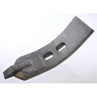 Cultivator point 354x100x20mm, hardened, curved, 2 hole, suitable for Quivogne CP509CN AGRA LV 622189CN