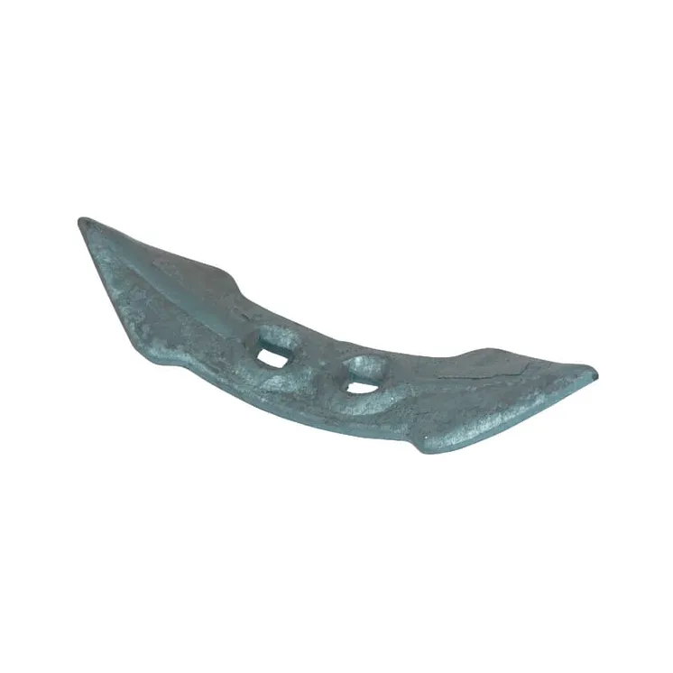 Kultivatora galu 250x75x10mm, atgriezenisks, izliekts, 2 caurumi, piemērots Ottmar CP35 AGRA LV OT35