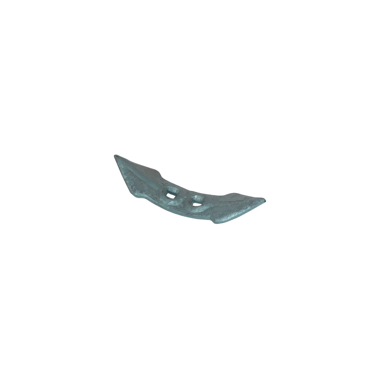 Kultivatora galu 250x75x10mm, atgriezenisks, izliekts, 2 caurumi, piemērots Ottmar CP35 AGRA LV OT35
