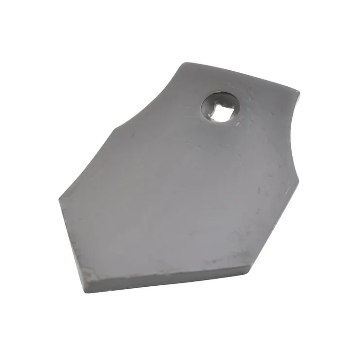 Kultivatora galu 135x10mm, ciets, plakans, 1 caurums, piemērots Razol CP486053 AGRA LV