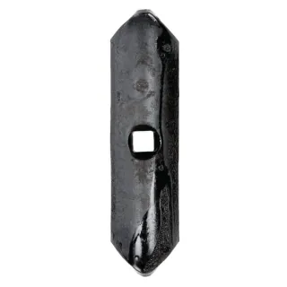 Kultivatora galu 135x40x5mm, atgriezenisks, izliekts, 1 caurums CP603 AGRA LV CP603Z