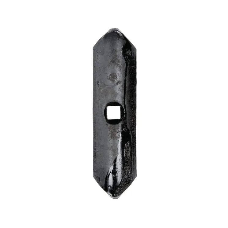 Kultivatora galu 135x40x5mm, atgriezenisks, izliekts, 1 caurums CP603 AGRA LV CP603Z