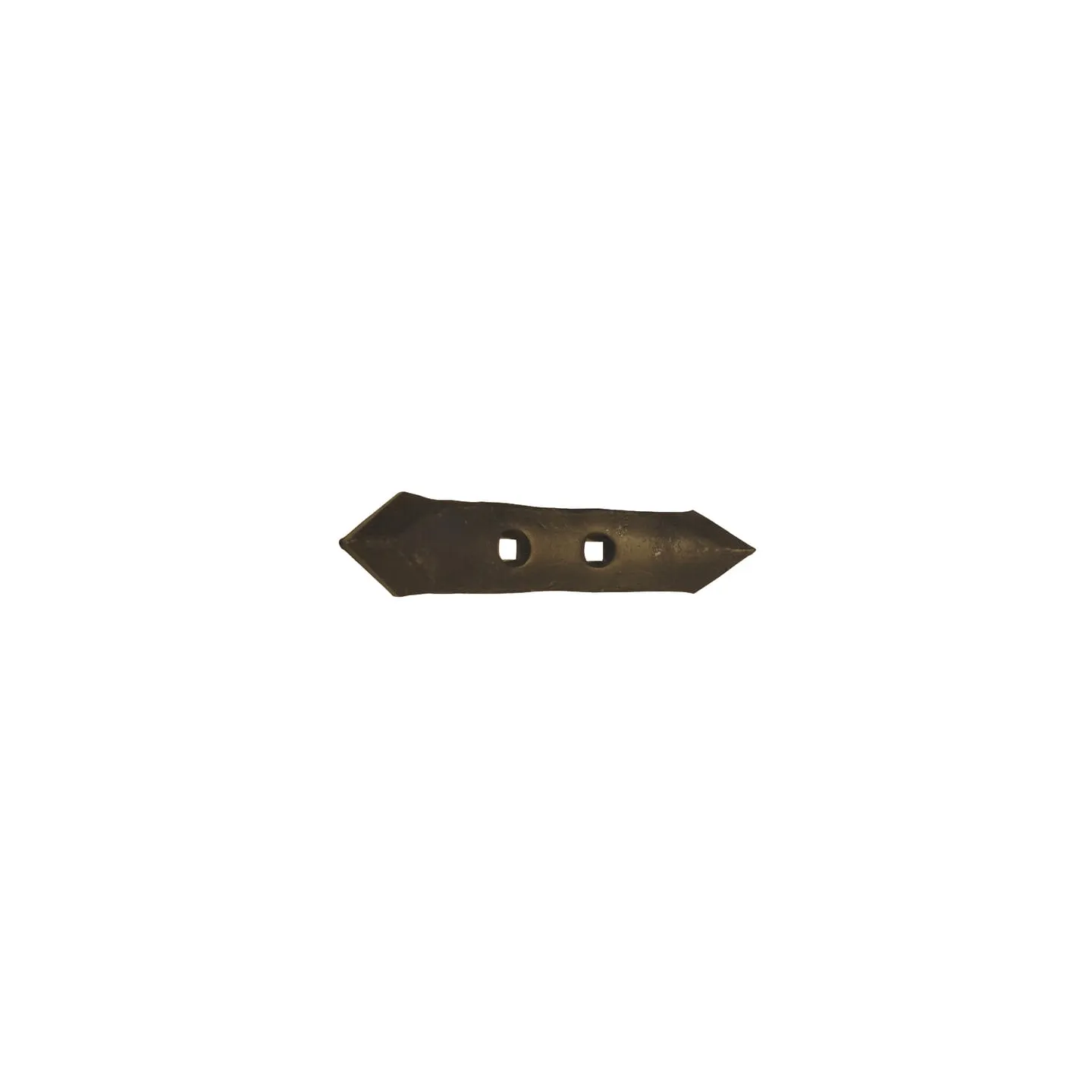 Kultivatora galu 255x65x12mm, atgriezenisks, plakans, 2 caurumi CP408173 AGRA LV