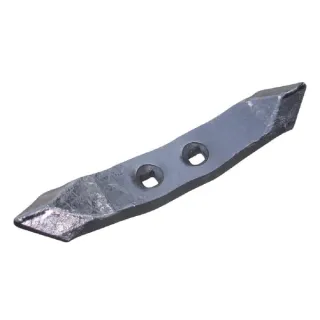 Kultivatora galu 270x40x16mm, atgriezenisks, plakans, 2 caurumi, piemērots Väderstad CP270 AGRA LV CP270Z