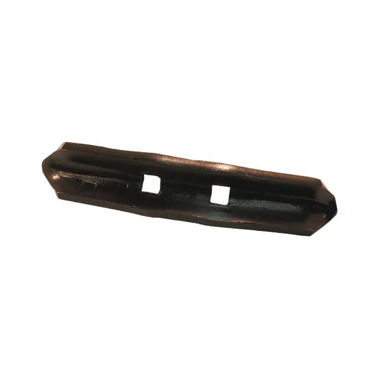 Kultivatora galu 190x40x8mm, atgriezenisks, ciets, izliekts, 2 caurumi CP751 AGRA LV