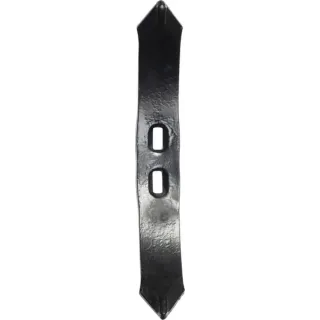 Kultivatora galu 400x55x15mm, atgriezenisks, plakans, 3 caurumi CP408100A AGRA LV CP408100