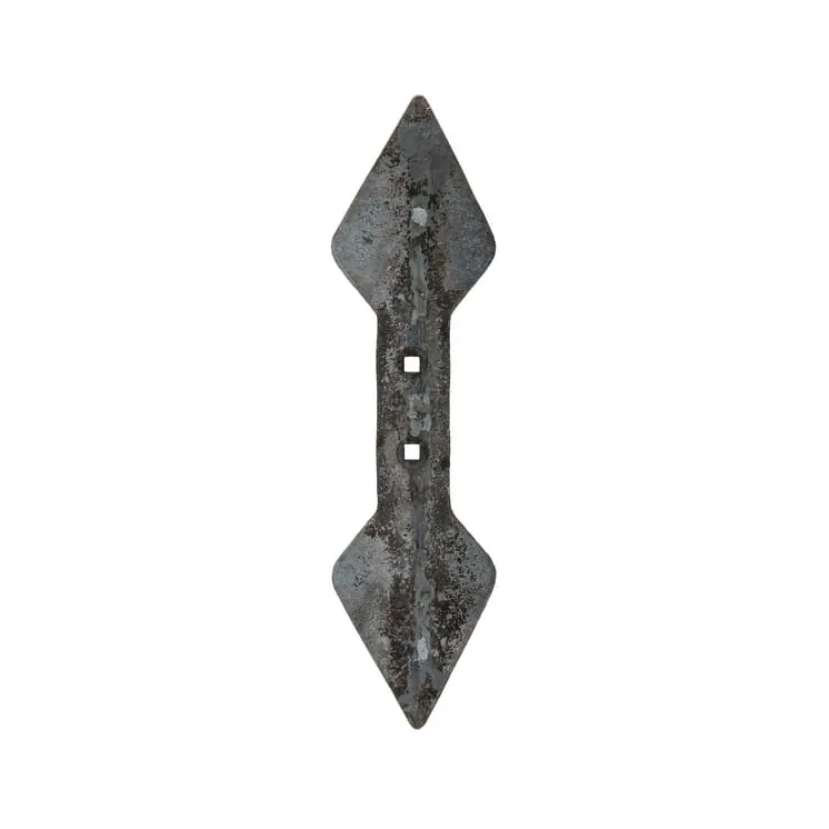 Kultivatora galu 440x135x19mm, atgriezenisks ciets, izliekts, 2 caurumi CP000024 AGRA LV