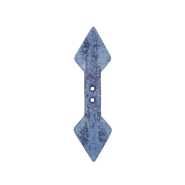 Cultivator point 440x135x19mm, reversible, curved, 2 hole CP23 AGRA LV KA23N