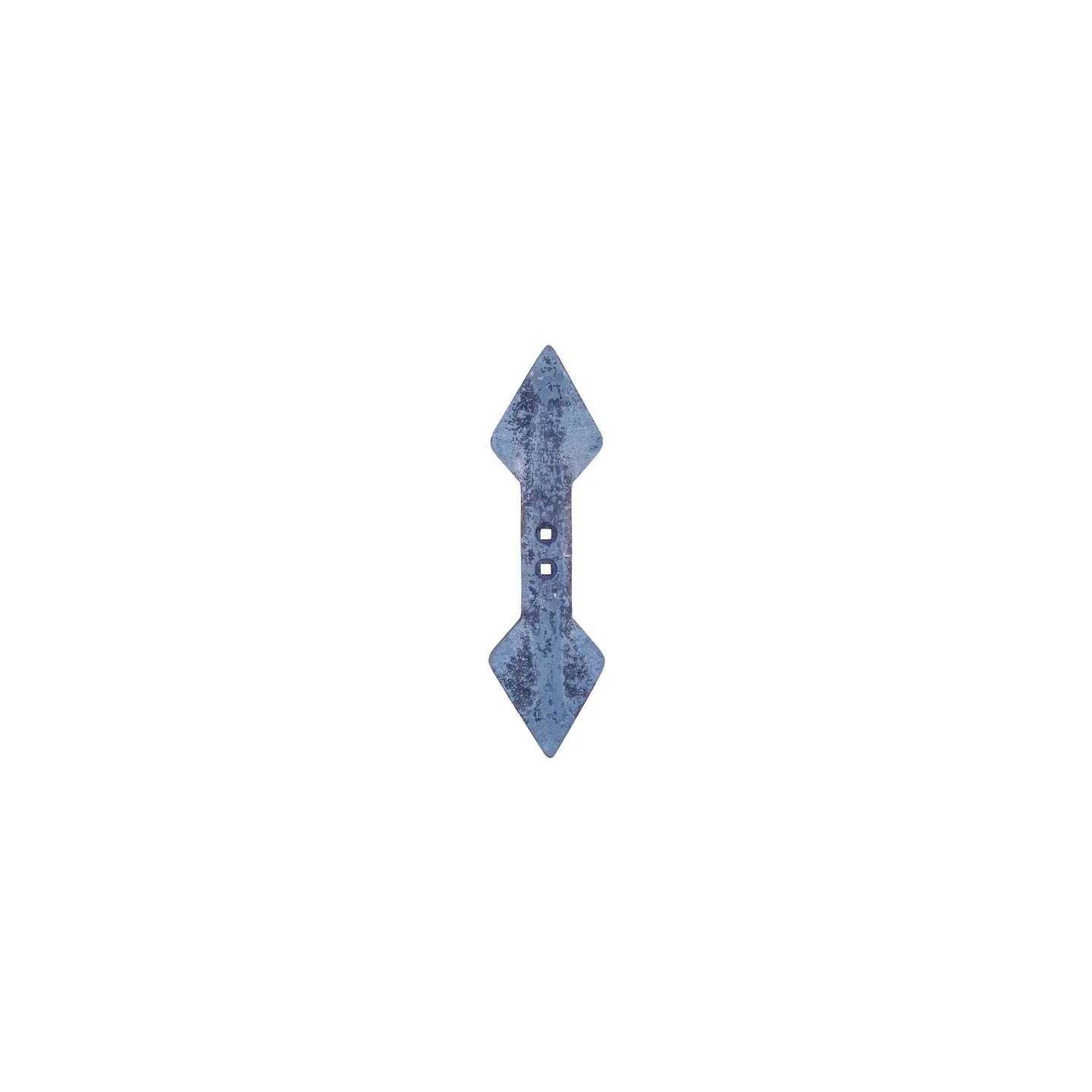 Cultivator point 440x135x19mm, reversible, curved, 2 hole CP23 AGRA LV KA23N