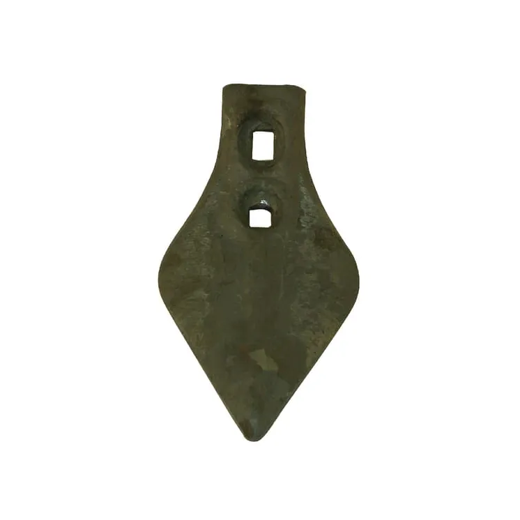 Cultivator point 235x120x9mm, hardened, curved, 2 hole, suitable for Peecon CP001000 AGRA LV PB1000