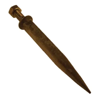 Taisns ķermeņa zobs M14, 14mm kvadrāts EZ181900 AGRA LV