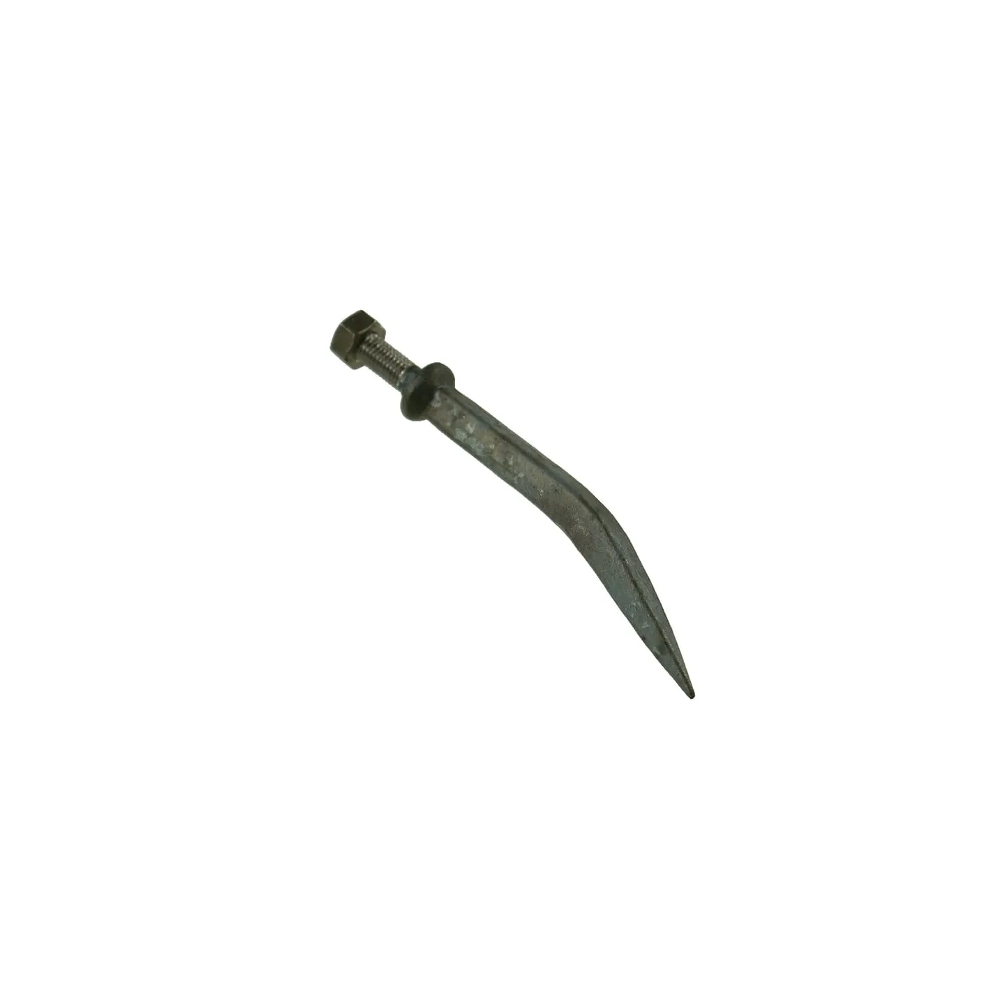 Ķermeņa zobs izliekts M12 12mm kvadrāts EZ141501 AGRA LV