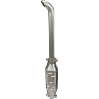 Exhaust with curved pipe 50 mm EX980A50 AGRA LV