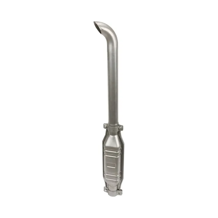 Exhaust with curved pipe 50 mm EX980A50 AGRA LV
