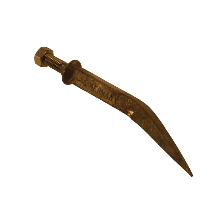 Ķermeņa zobs izliekts M16 16mm kvadrāts EZ202001 AGRA LV
