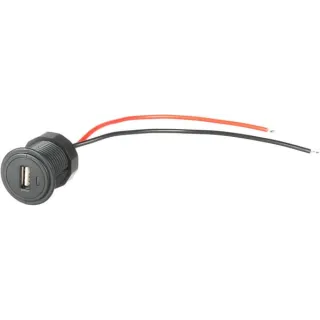 USB socket with LED GSM049 AGRA LV