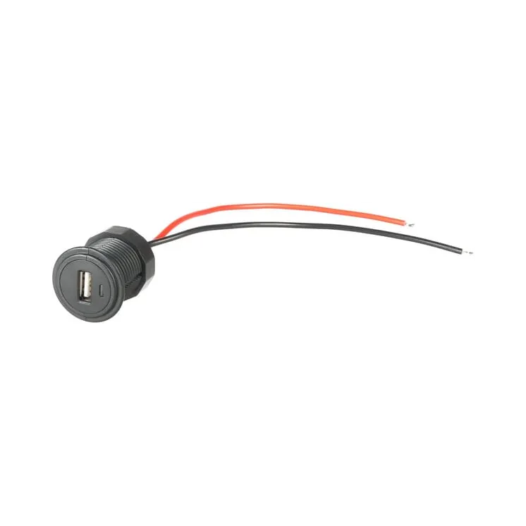 USB socket with LED GSM049 AGRA LV