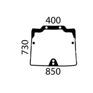 Front window Upper CNH 47127547 Case IH