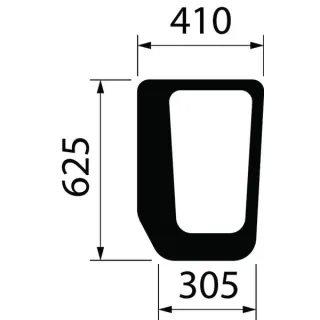 Front window Lower CNH 5096592 Case IH
