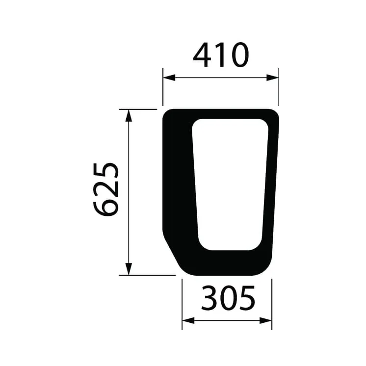 Front window Lower CNH 5096592 Case IH