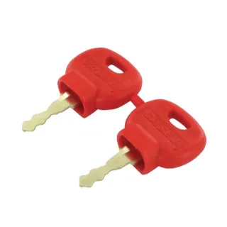 Ignition key red 51561968 Case IH 87312355 87312356