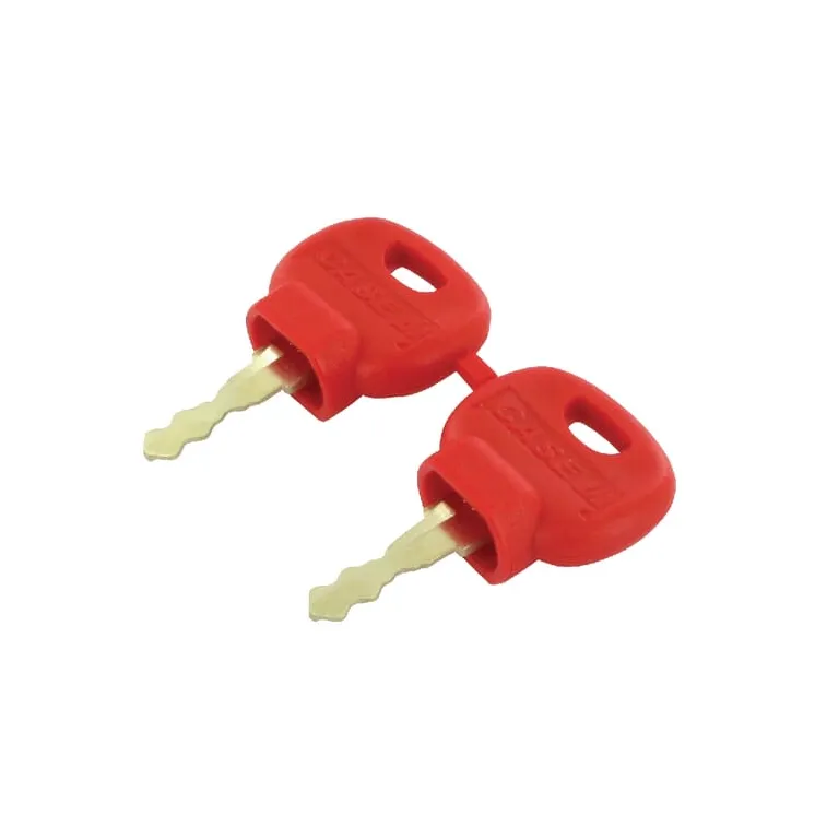 Ignition key red 51561968 Case IH 87312355 87312356