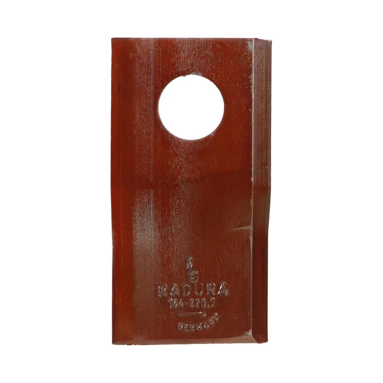 Pļaušanas asmens kreisais 90x50x4mm caurums 19mm piemērots Krone 25 iepakojumam 001448251KR Schumacher 41448251Z