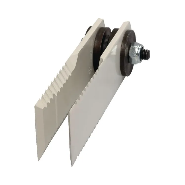 Straw chopper blade straight hard coated 53397 Schumacher