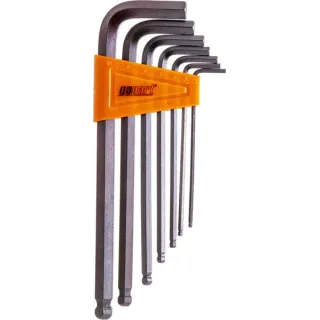 Hex head wrench set 7 piece 2.5-10mm,   10002GP gopart 1817350610