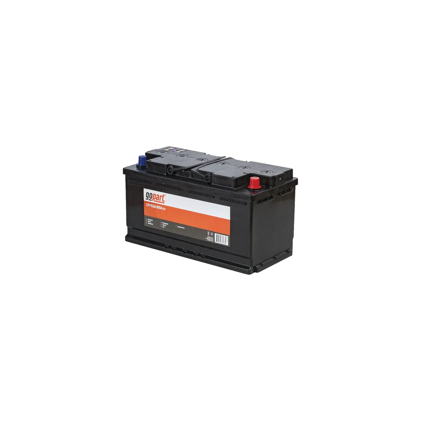 Battery 12V 92Ah 800A   1092004 gopart 27531092004