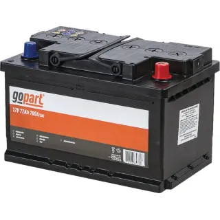 Akumulators 12V 72Ah 700A 1072004 gopart 27531072004
