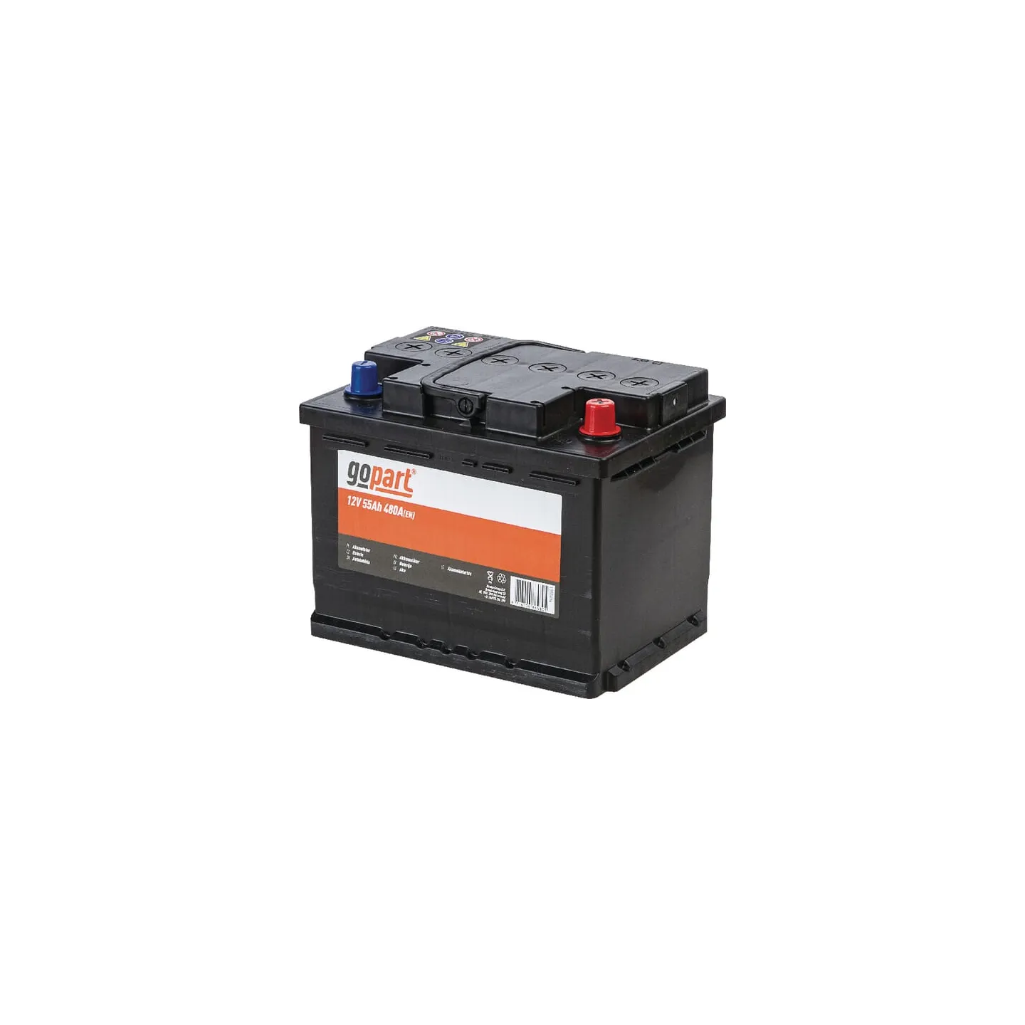 Akumulators 12V 55Ah 480A 1055004 gopart 27531055004