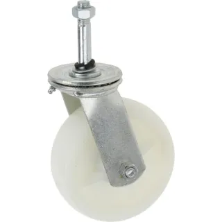 Caster wheel swivel, polyamide wheel, single bolt hole,   12001GP gopart