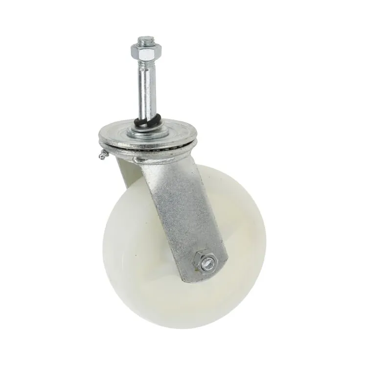 Caster wheel swivel, polyamide wheel, single bolt hole,   12001GP gopart