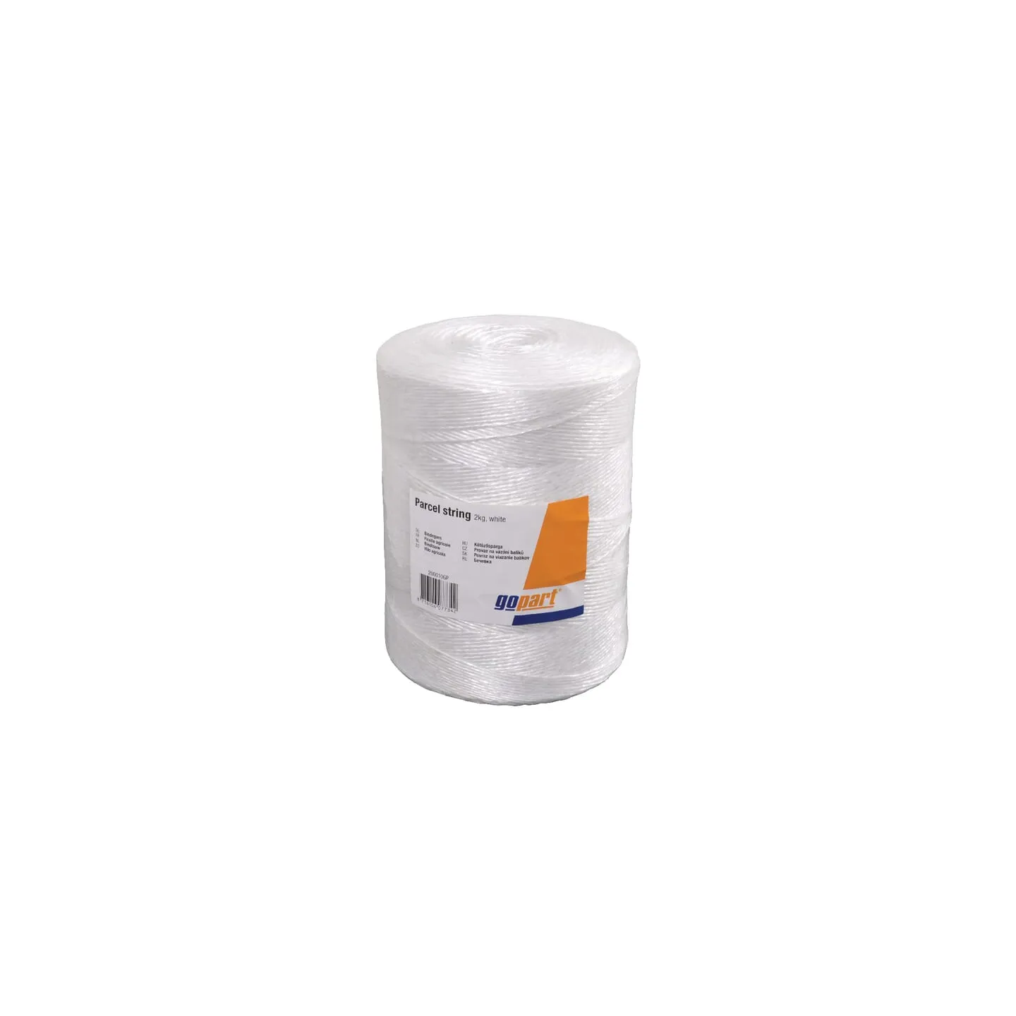 PP parcel string, 2 kg, white  200010GP gopart